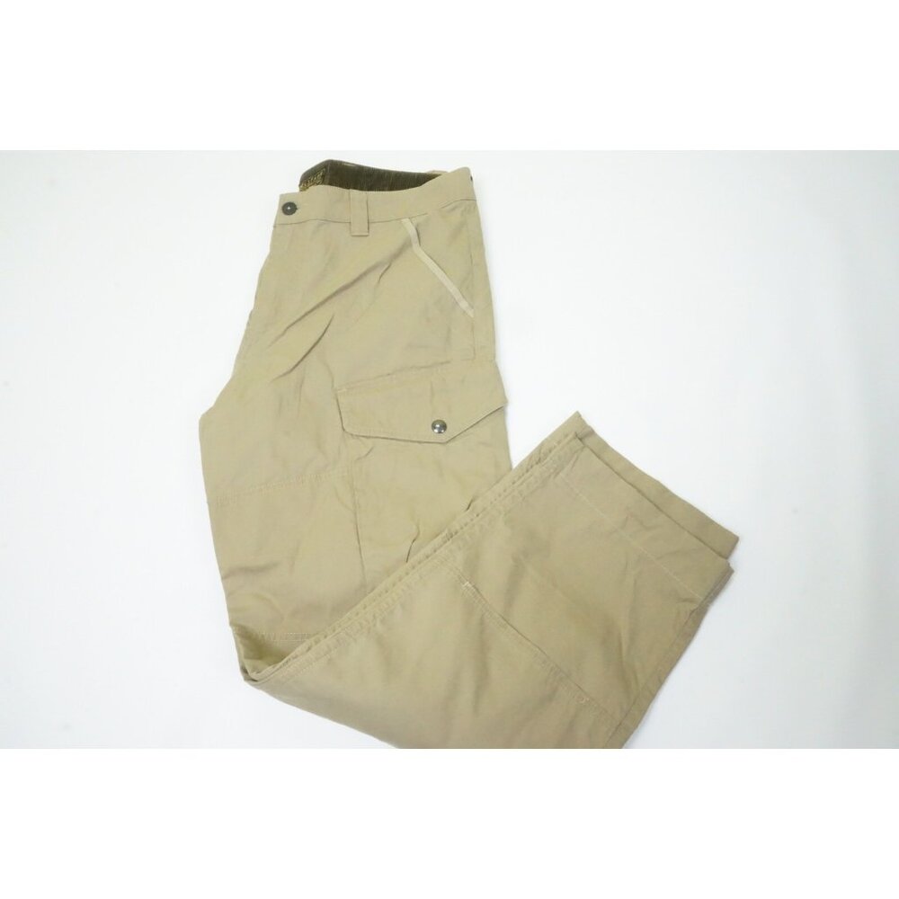 Belstaff Khaki Cotton Blend Cargo Pocket Casual Mens Pants Sz 34